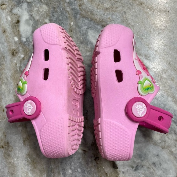 Kid’s Crocs Hearts Light Up Clogs Girls C6 - Picture 7 of 12